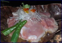 鶏肉料理の写真（加工前）