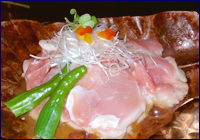 鶏肉料理の写真（加工後）